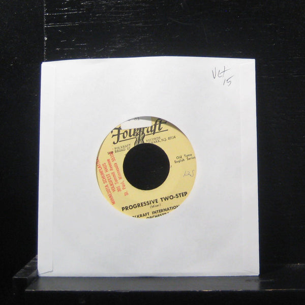 Folkraft International Orchestra - Progressive Two-Step 7" VG+ Vinyl 45 - Shuga Records