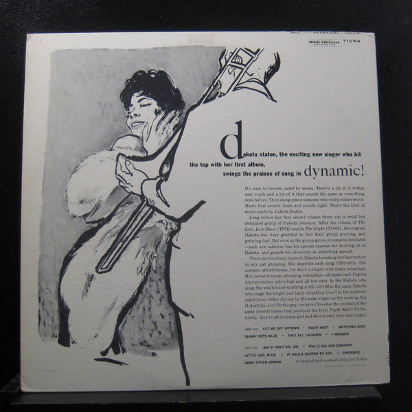 Dakota Staton – Dynamic! - VG+ LP Record 1958 Capitol USA Mono Vinyl - Jazz Vocal / Pop - Shuga Records