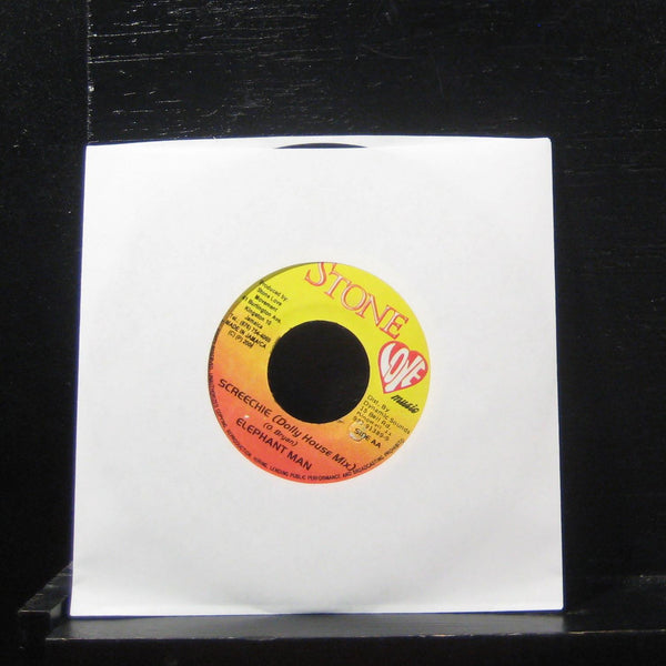 Elephant Man - Screechie 7" VG+ Vinyl 45 Stone Love Music Jamaica 2001 - Shuga Records