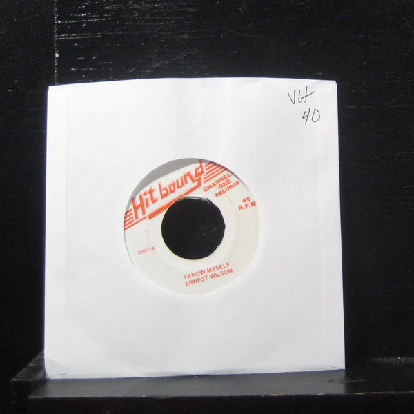 Ernest Wilson - I Know Myself / Knowledge Revolutionaries 7" CH011 VG+ Vinyl 45 - Shuga Records