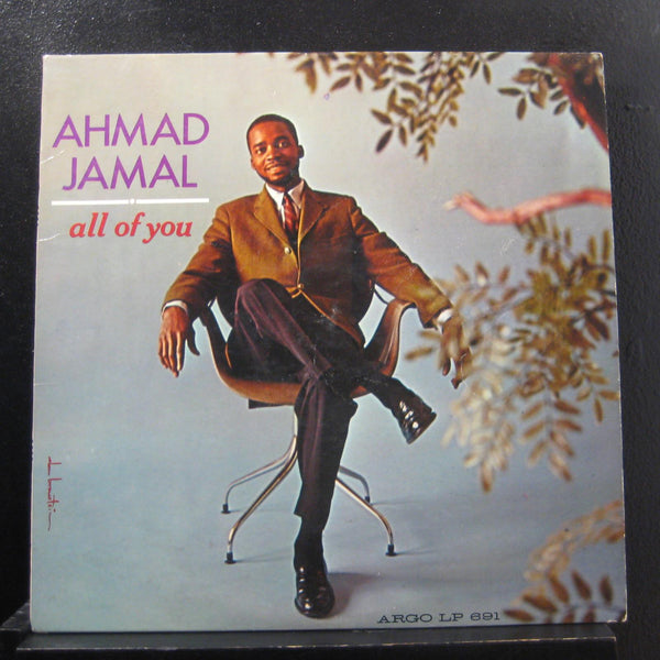 Ahmad Jamal - All Of You LP VG+ LP-691 Mono 1962 USA Argo Vinyl Record - Shuga Records