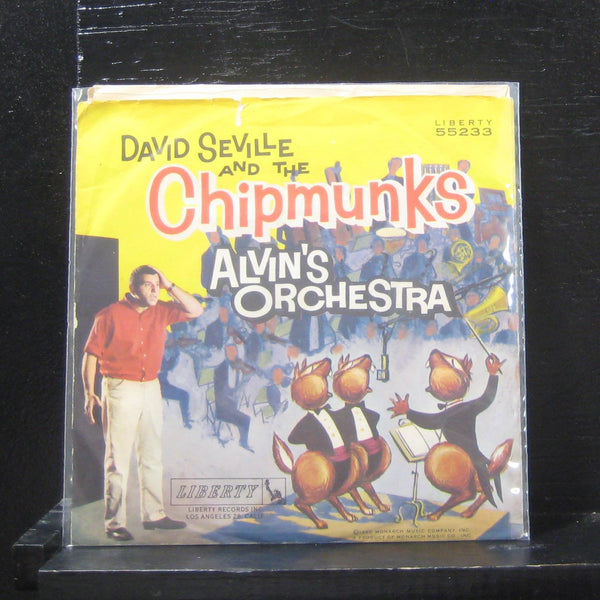 55233 - David Seville And The Chipmunks 7" VG+ 55233 Vinyl 45 Liberty 1960 - Shuga Records
