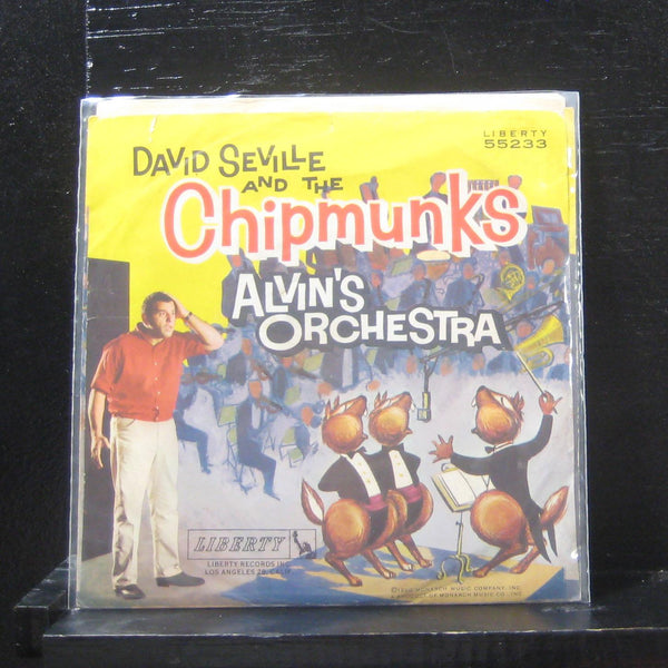 55233 - David Seville And The Chipmunks 7" VG+ 55233 Vinyl 45 Liberty 1960 - Shuga Records