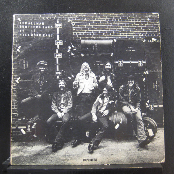 The Allman Brothers Band - The Allman Brothers Band At Fillmore East - VG+ 2 LP Record 1971 Capricorn USA Original Pink Label Vinyl - Classic Rock / Blues Rock - Shuga Records