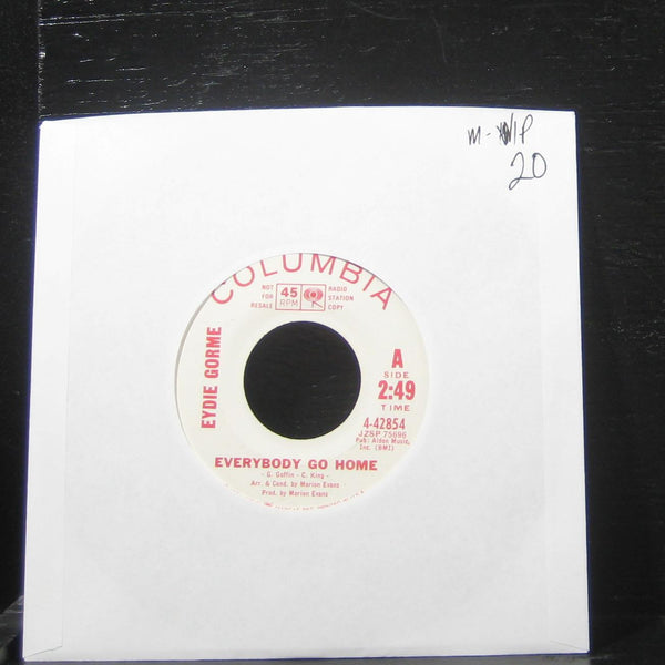 Eydie Gorme - Everybody Go Home / The Message 7" Mint- 4-42854 Vinyl 45 Promo - Shuga Records