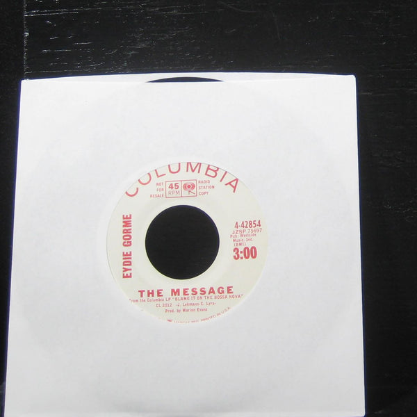 Eydie Gorme - Everybody Go Home / The Message 7" Mint- 4-42854 Vinyl 45 Promo - Shuga Records