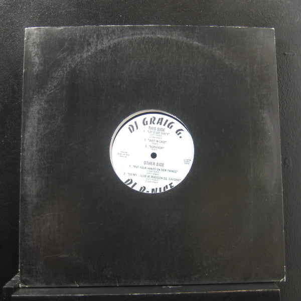 DJ Craig G & DJ P-Nice - Volume Six - VG+ 12" Single Record 2001 Top Floor Entertainment USA Vinyl - Hip Hop / Cut-up/DJ - Shuga Records