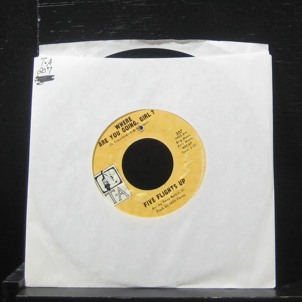 Five Flights Up - After The Feeling Is Gone 7" VG+ 207 Vinyl 45 T-A 1970 USA - Shuga Records