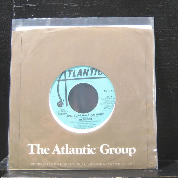 Foreigner - Long Long Way From Home 7" Mint- 3439 Vinyl 45 Atlantic 1977 Promo - Shuga Records