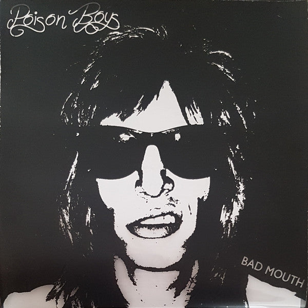 Poison Boys ‎– Bad Mouth - New 7" Vinyl 2017 Limited Edition No Front Teeth Pressing with Transparent Acetate Sleeve (100 Made) with Sticker and Download - Chicago, IL Punk