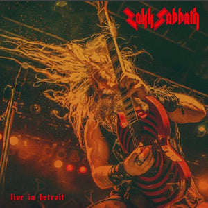 Zakk Sabbath ‎– Live In Detroit - New Vinyl Record 2017 Southern Lord Limited Edition Gatefold Pressing on Red Vinyl - Heavy Metal / Sabbath Worship