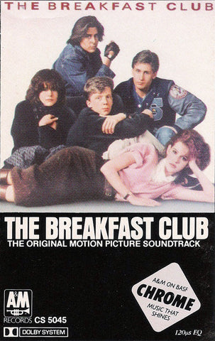 Various ‎– The Breakfast Club (The Original Motion Picture Soundtrack) - Used Cassette Tape 1985 A&M USA - Soundtrack