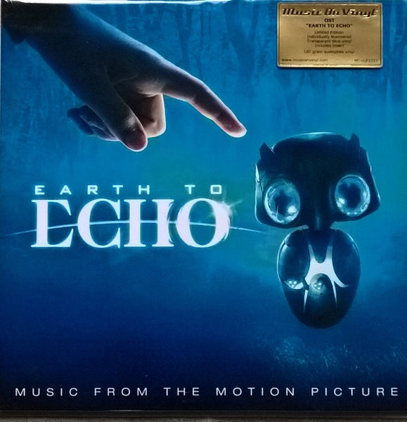 Various ‎– Earth To Echo (Music From The Motion Picture) - New LP Record 2014 Music On Vinyl ‎Europe Import Blue 180 gram VInyl & Numbered - Soundtrack - Shuga Records