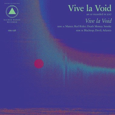 Vive la Void - Vive la Void - New Vinyl Lp 2018 Sacred Bones Limited Edition Pressing on 'Death Money' Vinyl with Download - Electronic / Synthwave / Ethereal
