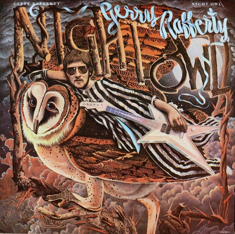 Gerry Rafferty ‎– Night Owl - VG+ Lp Record 1979 USA Vinyl - Soft Rock