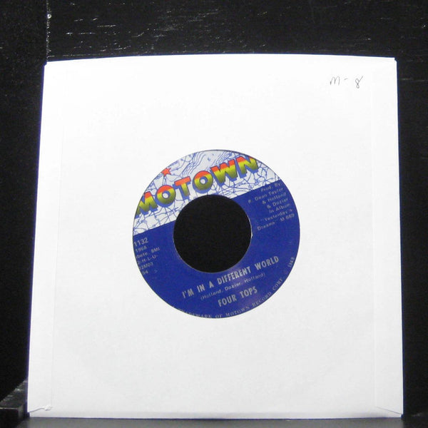 Four Tops - I'm In A Different World / Remember When 7" Mint- M-1132 Vinyl 45 - Shuga Records