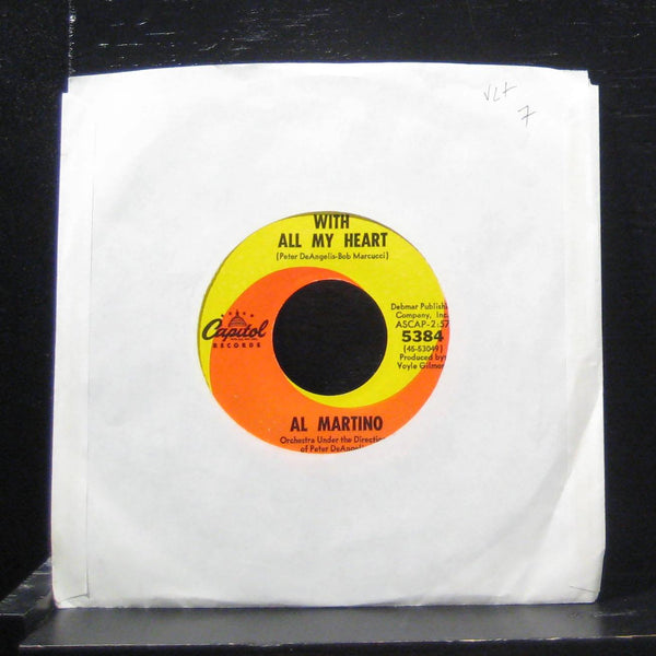 Al Martino - Somebody Else Is Taking My Place 7" VG+ 5384 Vinyl 45 1965 - Shuga Records
