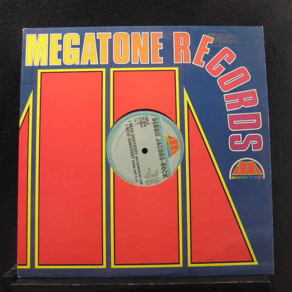 Debbie Jacobs-Rock - I Need Somebody - Mint- 12" Single Record 1988 Megatone USA Vinyl - Freestyle - Shuga Records