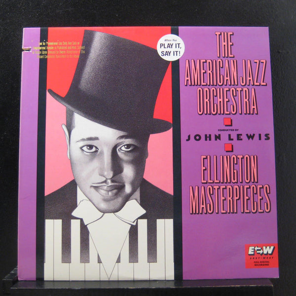 American Jazz Orchestra, John Lewis - Ellington Masterpieces LP Mint- 91423-1 - Shuga Records