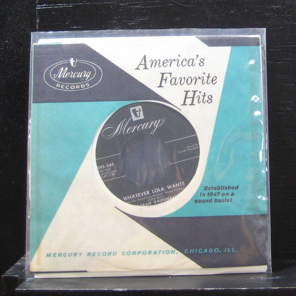 70595x45 - Sarah Vaughan 7" Mint- 70595x45 Vinyl 45 Mercury 1955 - Shuga Records