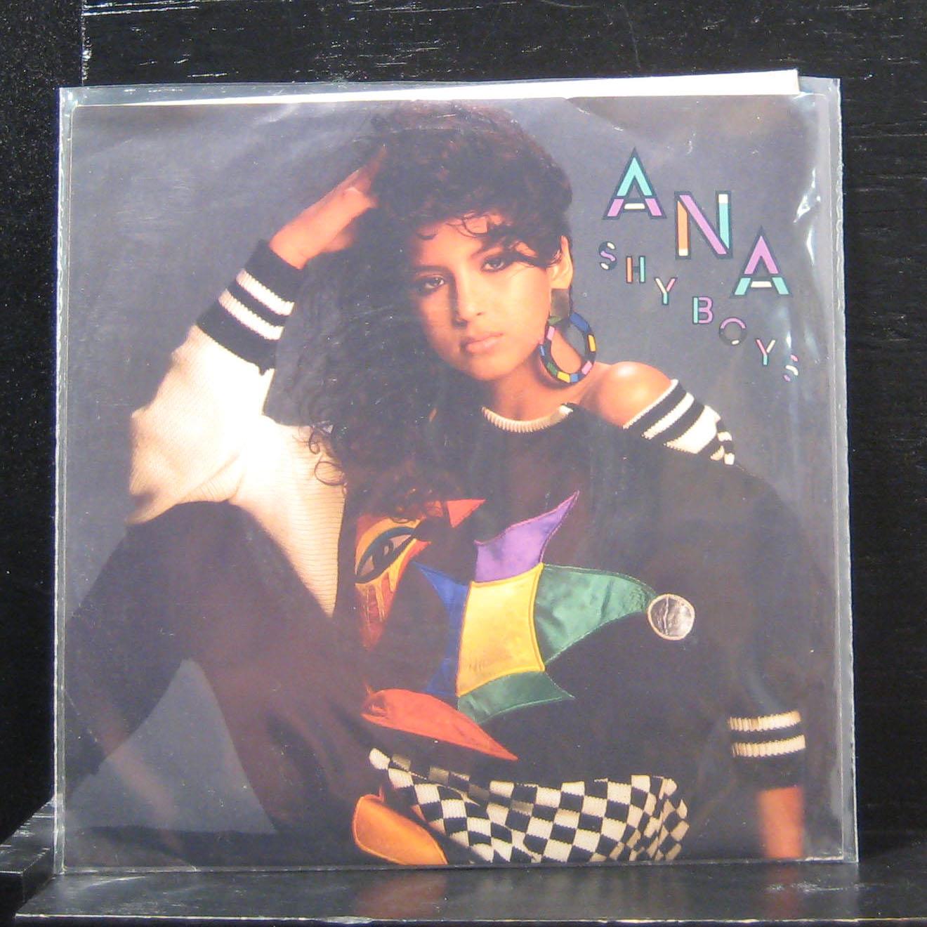 Ana - Shy Boys / Shy Boys 7" Mint- ZS4-07056 Vinyl 45 Parc Records Promo - Shuga Records