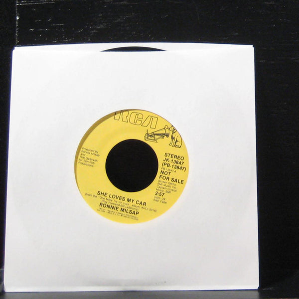 Ronnie Milsap - She Loves My Car 7" VG+ JK-13847 Vinyl 45 Promo - Shuga Records