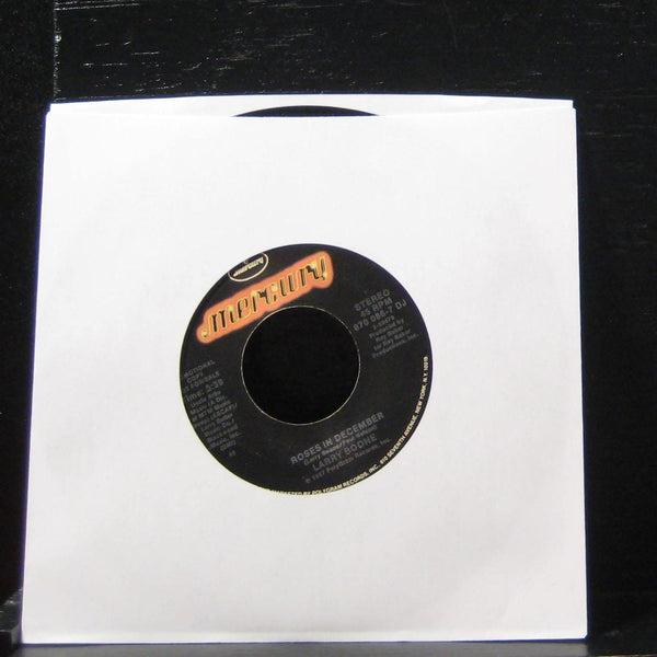 Larry Boone - Roses In December / Roses In December 7" VG+ 870-086-7 DJ Vinyl 45 - Shuga Records
