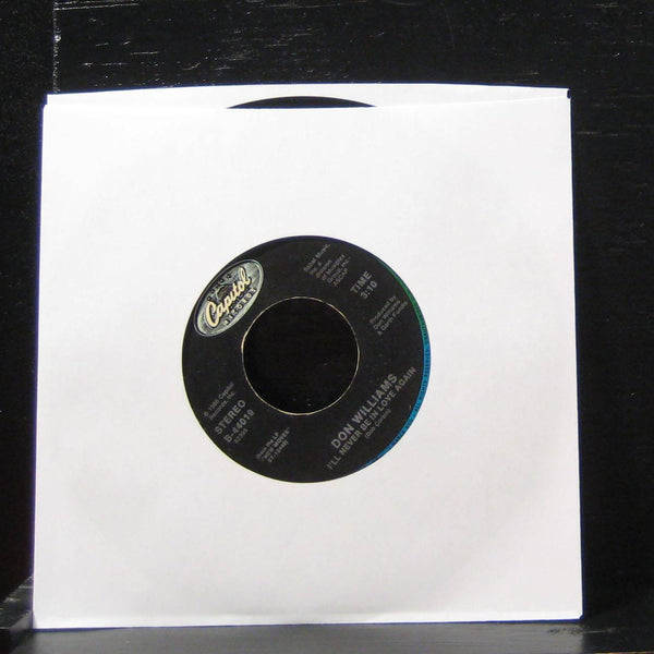 Don Williams - I'll Never Be In Love Again 7" VG+ B-44019 Vinyl 45 - Shuga Records