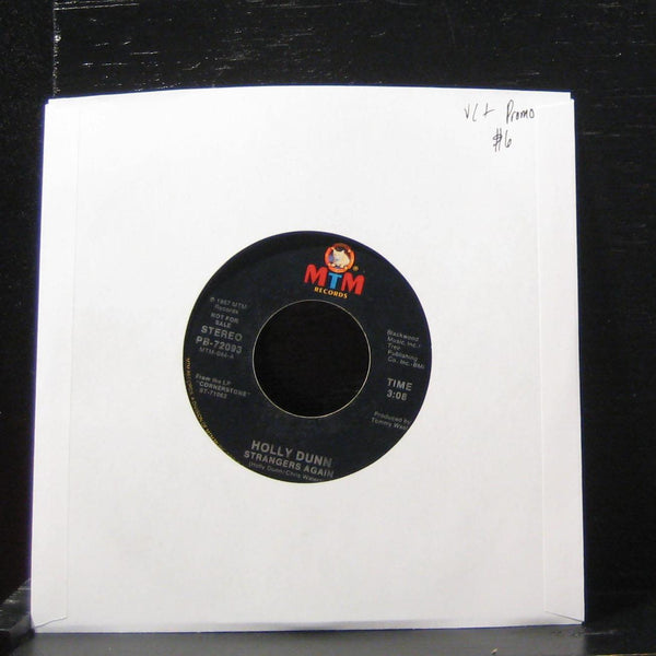 Holly Dunn - Strangers Again / Strangers Again 7" VG+ PB-72093 Vinyl 45 Promo - Shuga Records