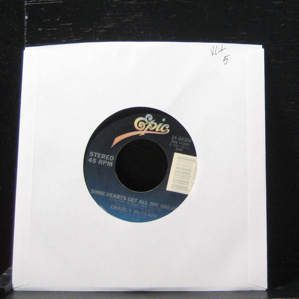 Charly McClain - Some Hearts Get All The Breaks 7" VG+ 34-04586 Vinyl 45 - Shuga Records