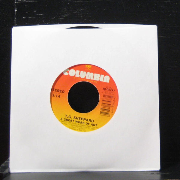 T.G. Sheppard - In Over My Heart / A Great Work Of Art 7" VG+ 38-05747 Vinyl 45 - Shuga Records