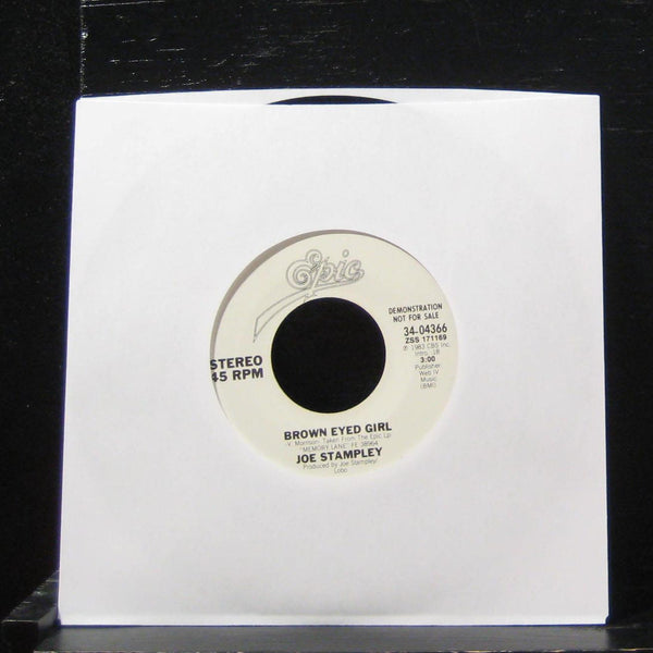 Joe Stampley - Brown Eyed Girl 7" VG+ 34-04366 Vinyl 45 Promo - Shuga Records
