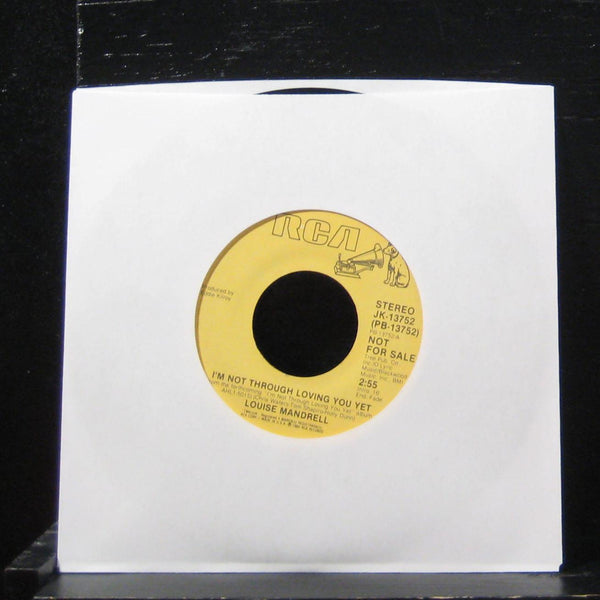 Louise Mandrell - I'm Not Through Loving You Yet 7" VG+ JK-13752 Vinyl 45 - Shuga Records