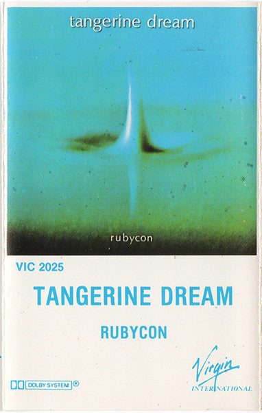 Tangerine Dream - Rubycon - VG+ 1981 USA Cassette Tape - Abstract/Ambient/Electronic