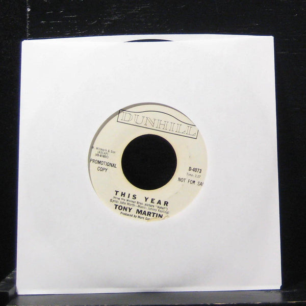 Tony Martin - Theme From "The Sand Pebbles" 7" VG+ D-4073 Vinyl 45 Promo - Shuga Records