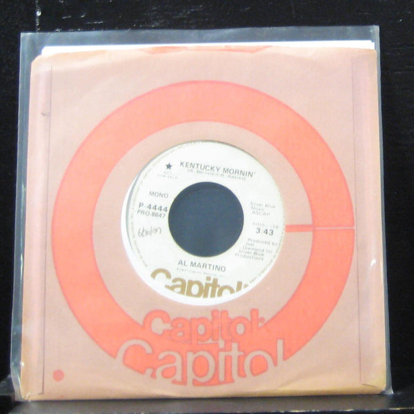 Al Martino - Kentucky Mornin Mono / Stereo 7" VG+ P-4444 Vinyl 45 Promo - Shuga Records
