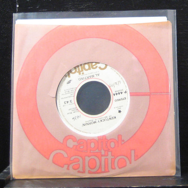 Al Martino - Kentucky Mornin Mono / Stereo 7" VG+ P-4444 Vinyl 45 Promo - Shuga Records