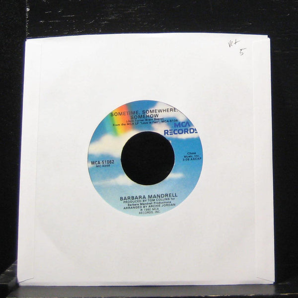 Barbara Mandrell-  Sometime Somewhere Somehow 7" VG+ MCA-51062 Vinyl 45 - Shuga Records