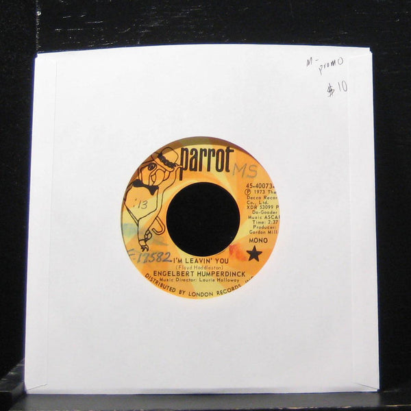 Engelbert Humperdinck - I'm Leavin You 7" Mint- 45-40073 Vinyl 45 Promo - Shuga Records