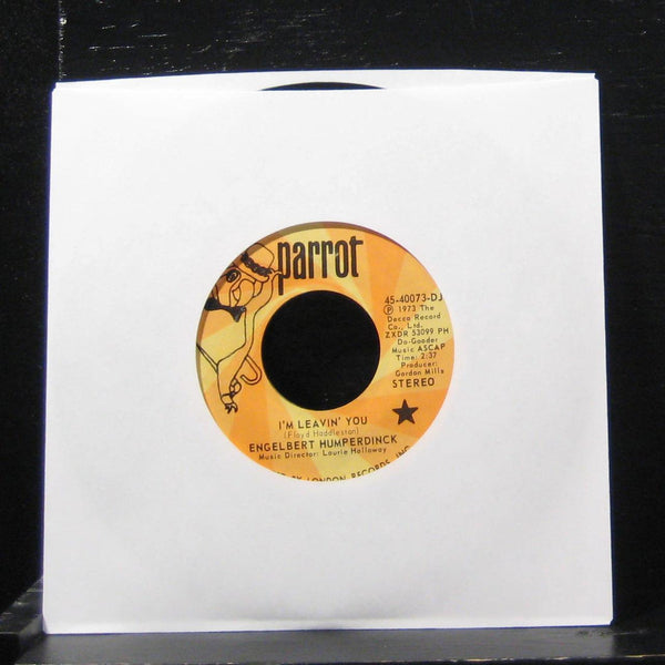 Engelbert Humperdinck - I'm Leavin You 7" Mint- 45-40073 Vinyl 45 Promo - Shuga Records