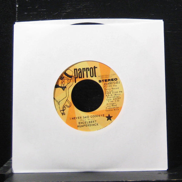 Engelbert Humperdinck - I Never Said Goodbye 7" VG+ 45-40072-DJ Vinyl 45 Promo - Shuga Records