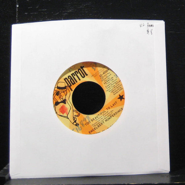 Engelbert Humperdinck - Too Beautiful To Last 7" VG+ 45-40069 Vinyl 45 Promo - Shuga Records