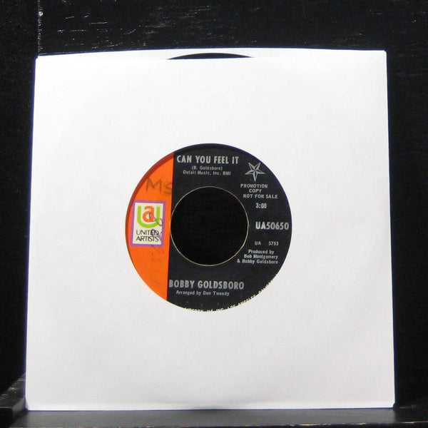Bobby Goldsboro - Time Good, Time Bad 7" VG+ UA50650 Vinyl 45 Promo - Shuga Records
