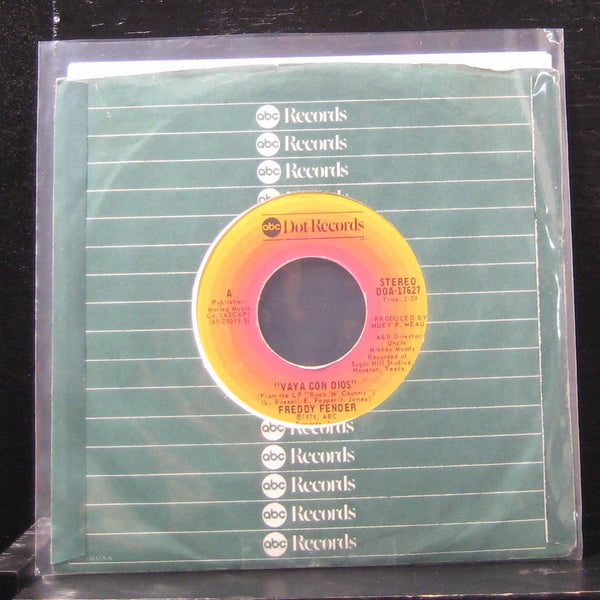Freddy Fender - Vaya Con Dios / My Happiness 7" VG+ DOA-17627 Vinyl 45 - Shuga Records