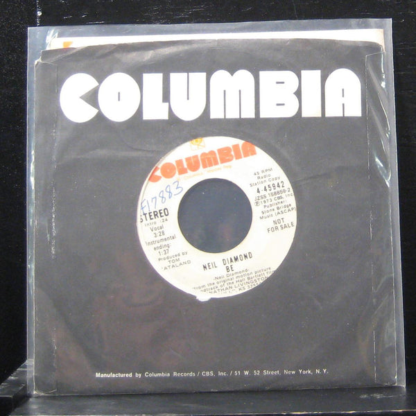 Neil Diamond - Be 7" VG+ 4-45942 Vinyl 45 Promo 1973 - Shuga Records