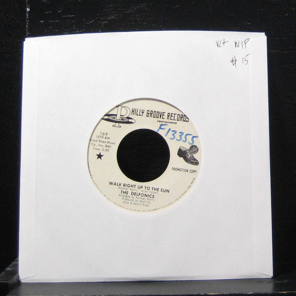 The Delfonics - Walk Right Up To The Sun 7" VG+ 169 Vinyl 45 Promo - Shuga Records