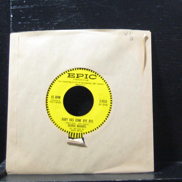 George Maharis - Baby Has Gone Bye Bye / After One Kiss 7" VG+ 5-9555 Vinyl 45 - Shuga Records