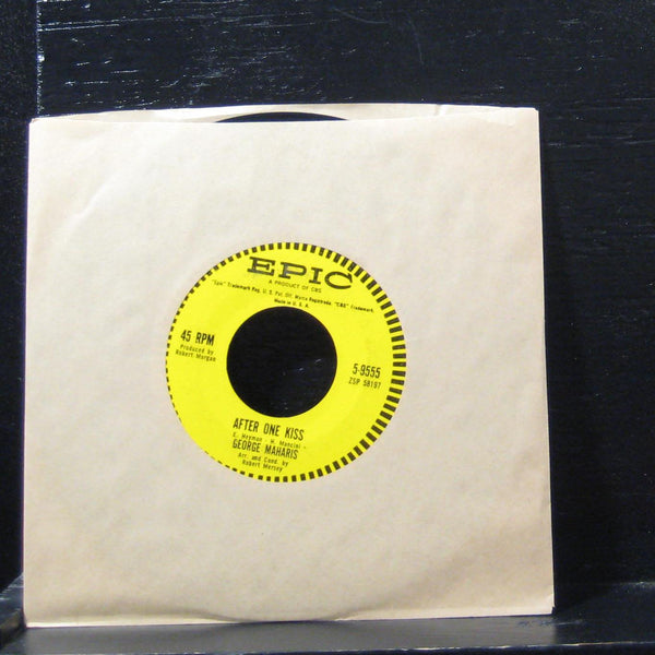 George Maharis - Baby Has Gone Bye Bye / After One Kiss 7" VG+ 5-9555 Vinyl 45 - Shuga Records