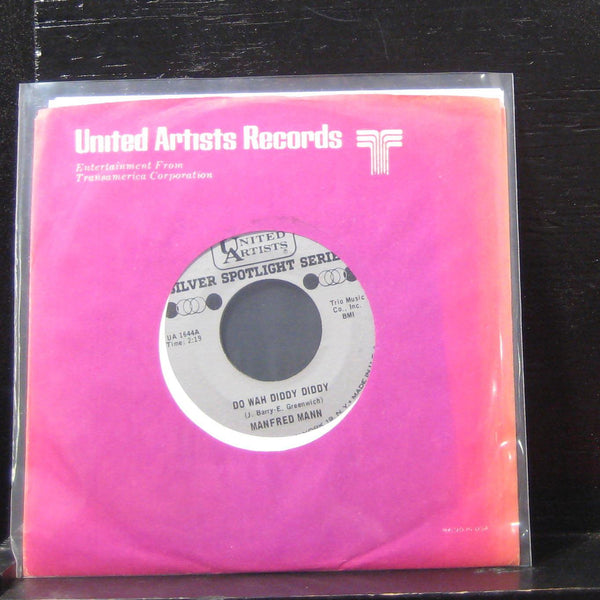 Manfred Mann - Do Wah Diddy Diddy / What You Gonna Do? 7" VG+ 1644 Vinyl 45 - Shuga Records
