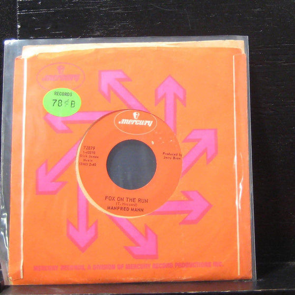 Manfred Mann - Fox On The Run / Too Many People  7" VG+ 72879  Vinyl 45 - Shuga Records